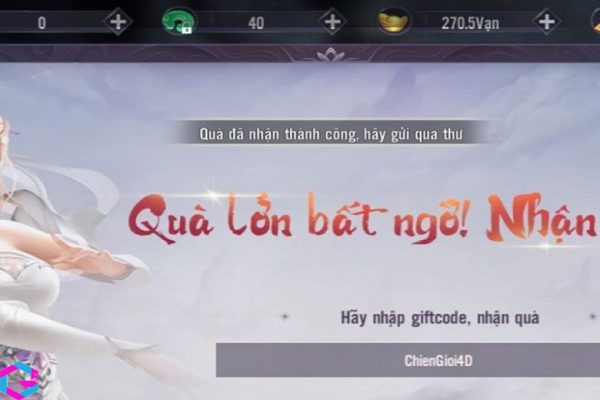 code Chiến Giới 4D