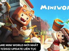 [Update] Code Mini World VIP mới nhất tháng 01/2023 quà khủng cập nhật liên tục