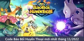 Code Bảo Bối Huyền Thoại và cách nhập code mới nhất tháng 01/2023