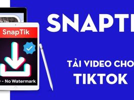 SnapTik App – Công cụ tải video TikTok không có logo, hình mờ watermark miễn phí