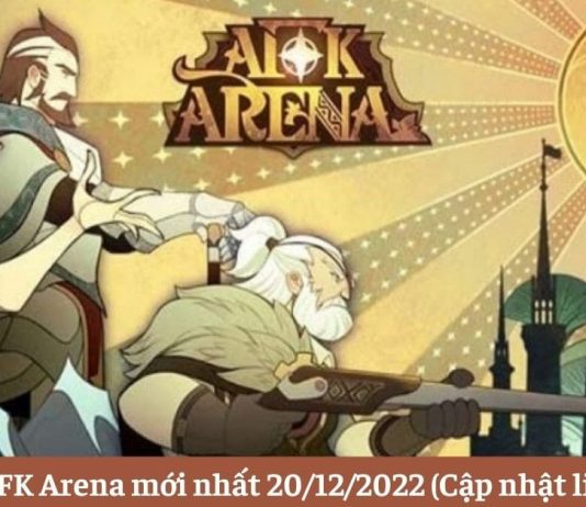 Code AFK Arena mới nhất 20/12/2022 (Cập nhật liên tục)