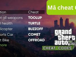 Tổng hợp mã lệnh GTA 5 mới nhất đầy đủ nhất 2022