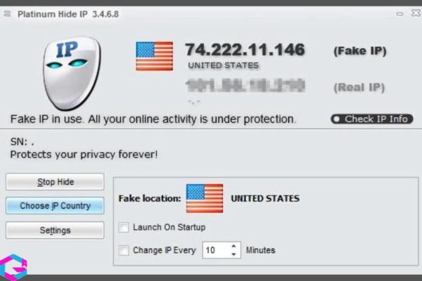 Phần mềm Fake IP