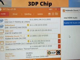 Hướng dẫn tải và cách sử dụng 3DP Chip cho laptop, PC