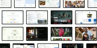 Google cập nhật giao diện hàng loạt ứng dụng tương thích với màn hình máy tính bảng