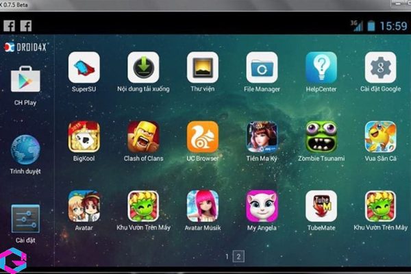 phần mềm giả lập android