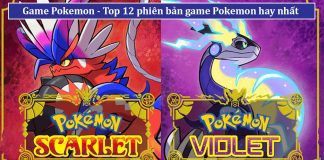 Game Pokemon – Tổng hợp 12 phiên bản Pokemon mà bạn nên chơi