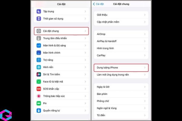 cách xoá dữ liệu hệ thống trên iPhone 