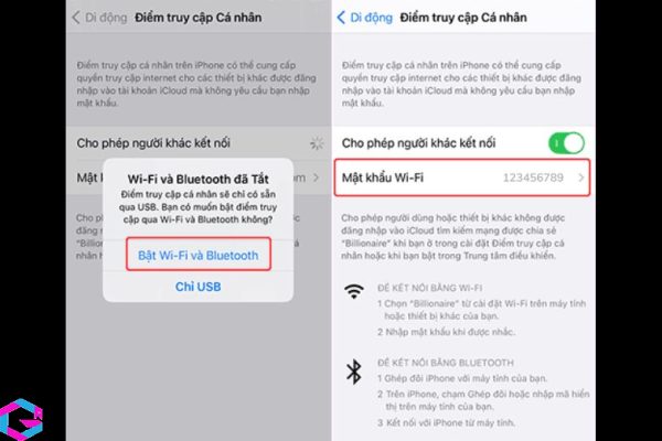 cách chia sẻ mật khẩu Wifi từ iPhone sang Android 