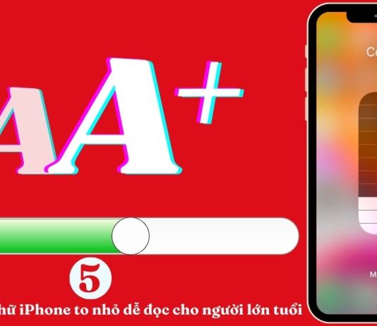 Hướng dẫn chỉnh cỡ chữ iPhone cực đơn giản để dễ đọc chữ hơn