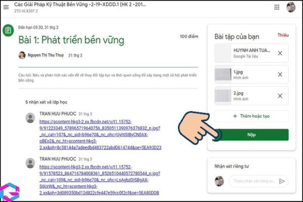 cách sử dụng google classroom