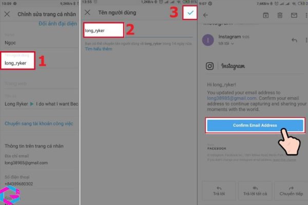cách đổi tên Instagram 
