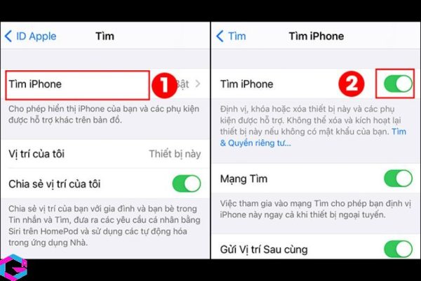 cách định vị điện thoại bị mất