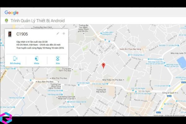 cách định vị điện thoại bị mất
