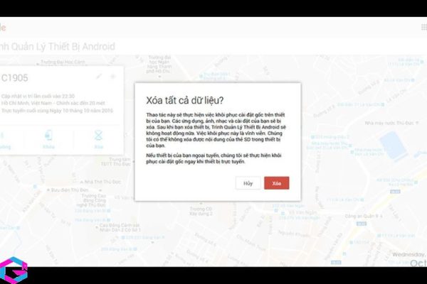 cách định vị điện thoại bị mất