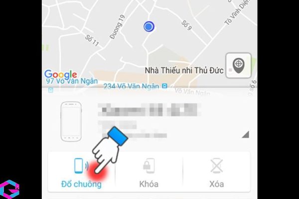 cách định vị điện thoại bị mất