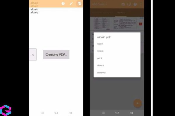 Cách tạo File PDF trên điện thoại