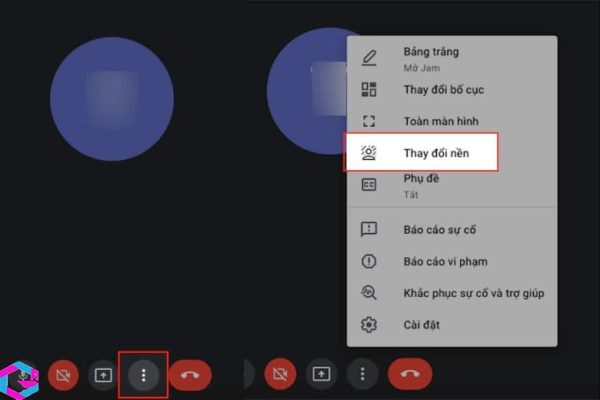 cách đổi Background trong Google Meet trên điện thoại