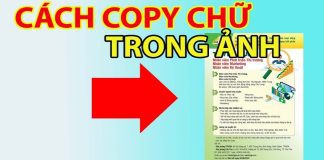 Cách copy chữ trong ảnh tạo thành đoạn text cực nhanh