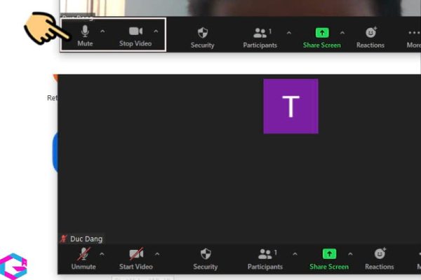 cách tắt mic trên zoom