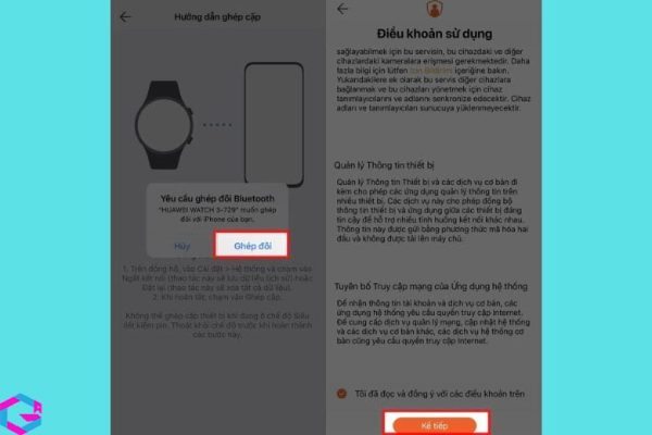 Cách kết nối Huawei Watch 3 với điện thoại