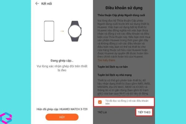Cách kết nối Huawei Watch 3 với điện thoại
