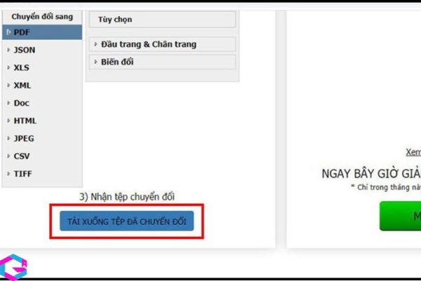 chuyển File XML sang PDF 