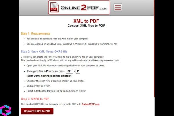 chuyển File XML sang PDF 