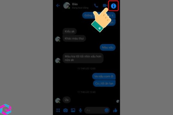 cách xem tin nhắn đầu tiên trên messenger