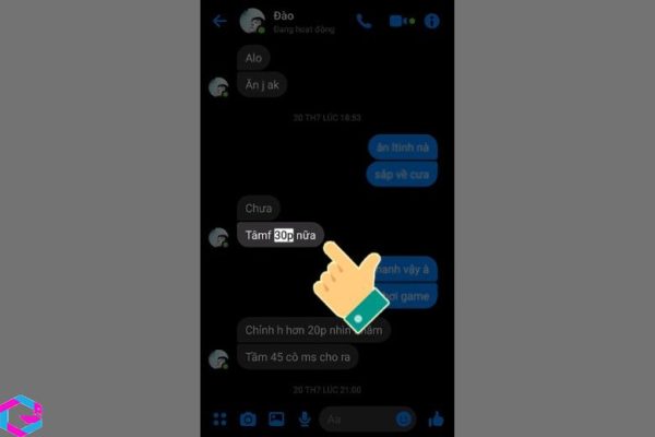 cách xem tin nhắn đầu tiên trên messenger