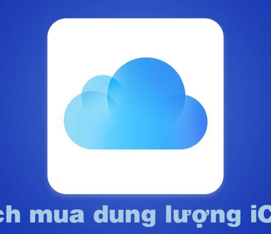 Cách mua dung lượng iCloud cho iPhone, iPad trên iOS mới