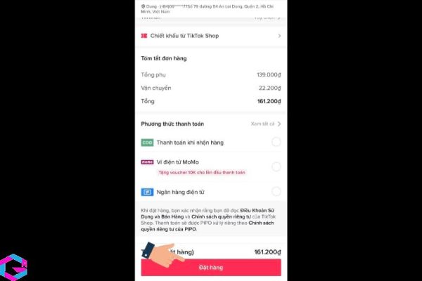 cách mua hàng trên tiktok