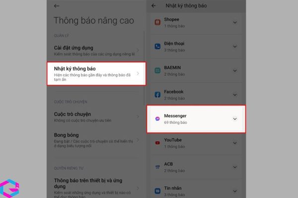 cách xem tin nhắn đã thu hồi trên Messenger