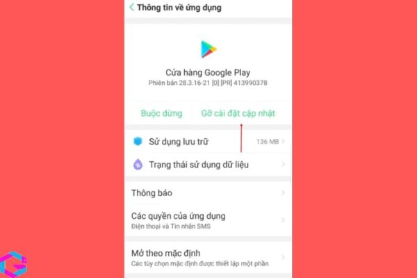 ứng dụng ngăn sử dụng Google Play