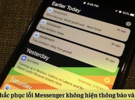 Hướng dẫn 10 cách khắc phục lỗi Messenger không hiện thông báo và tin nhắn đơn giản nhất