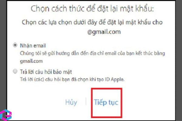 cách đăng xuất iCloud khi quên mật khẩu