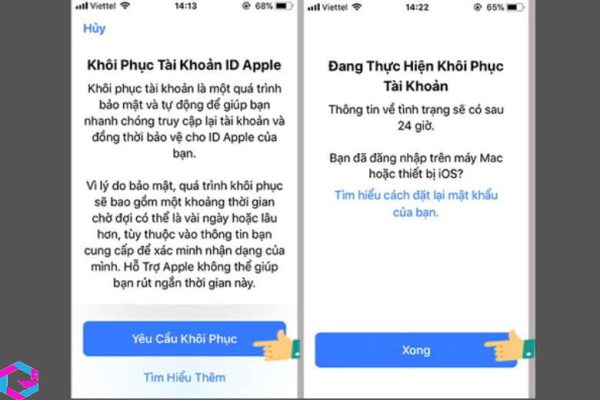 cách đăng xuất iCloud khi quên mật khẩu