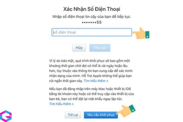 cách đăng xuất iCloud khi quên mật khẩu