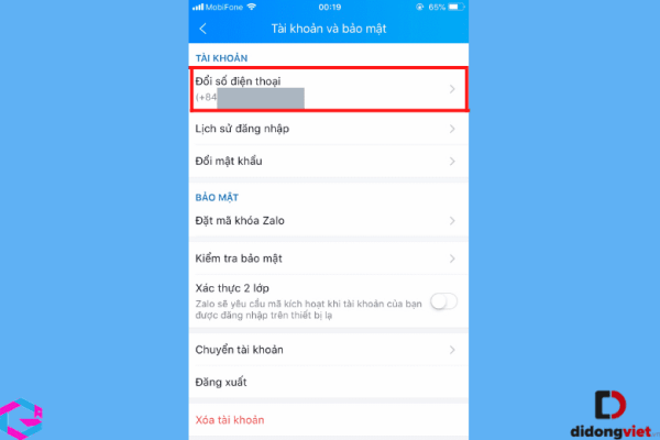 doi so dien thoai zalo 8 didongviet