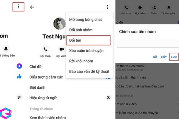 cách tạo nhóm trên Messenger 