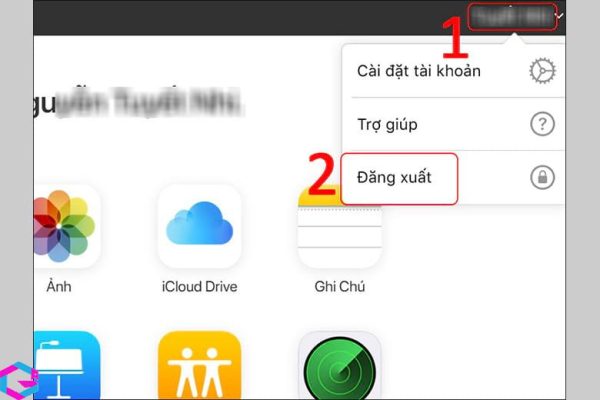 cách đăng xuất iCloud