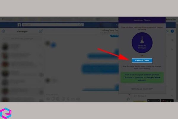 cách xóa tin nhắn messenger