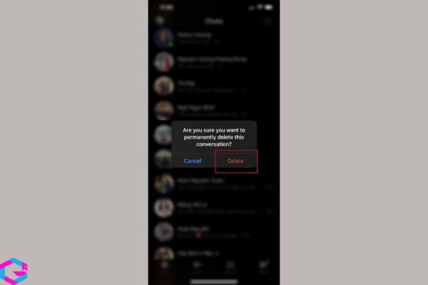 cách xóa tin nhắn messenger