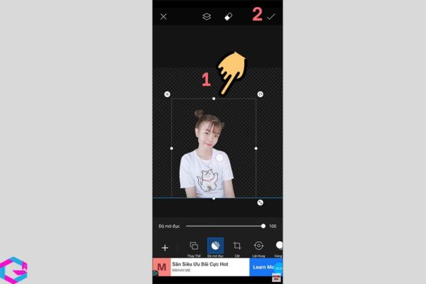 Cách làm avatar trong suốt trên TikTok