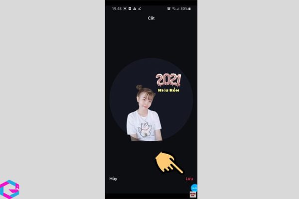 Cách làm avatar trong suốt trên TikTok