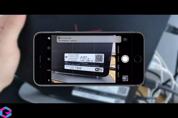 Cách quét mã QR Wifi trên iPhone