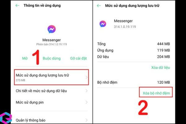 cách đăng xuất messenger