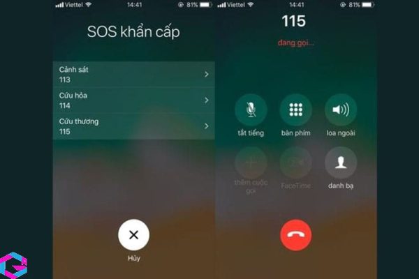 cách mở khóa iPhone bằng cuộc gọi khẩn cấp