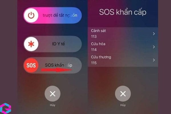 cách mở khóa iPhone bằng cuộc gọi khẩn cấp