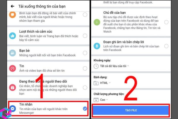 cách khôi phục tin nhắn đã xóa trên Messenger 